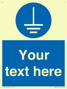 Custom Connect to Earth Sign